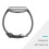 Fitbit Fitbit Versa Lite 40mm silver dial, black silicone strap, smartwatch 3