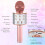 Draadloze Microfoon, Karaoke Bluetooth Microfoon voor Kinderen Volwassenen 9