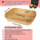 100pcs Air Fryer Liners for Ninja Dual 3