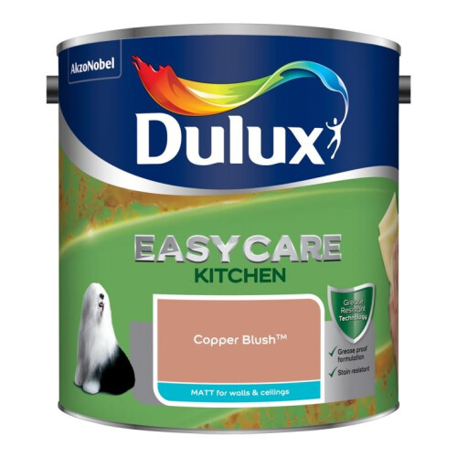 Dulux Dulux - Easycare Kitchen Matt 2.5L - Copper Blush