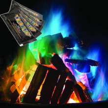 (25g) Mystical Fire Coloured Flames Bonfire Campfire Party Fireplace Flames Powder Powder