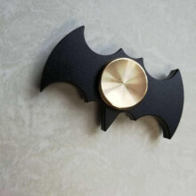 Bat Shape Metal Fidget Spinner Edc Aluminum Alloy Hand Spinner Anti Relieve Stress Toys For Adult Kids Anti-anxiety Fidget Toy