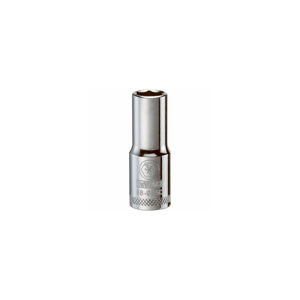Dewalt Sae Socket, Deep, 6-Point, 3/8 In., 3/8 In. Drive - Dwmt88985osp