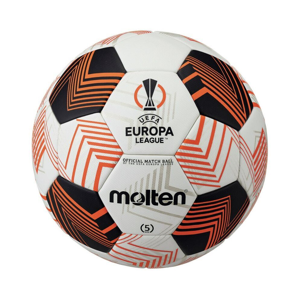 Molten 5000 Football UEFO Europa League PU Leather Official Match Ball 2023-24 Size 5