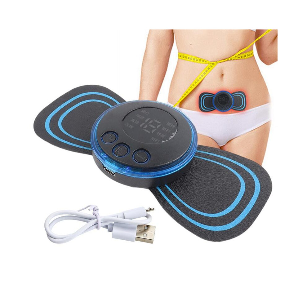 Rowjow Rechargeable Ems Neck & Back Massager Patch For Muscle Pain Relief