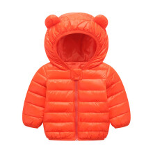 (Orange, 2-3Years) Baby Kids Boy Girls Body Warm Light Coat jacket UK