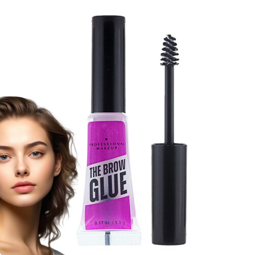 Waterproof Quick-Drying Eyebrow Styling Gel - 12ml Transparent Balm
