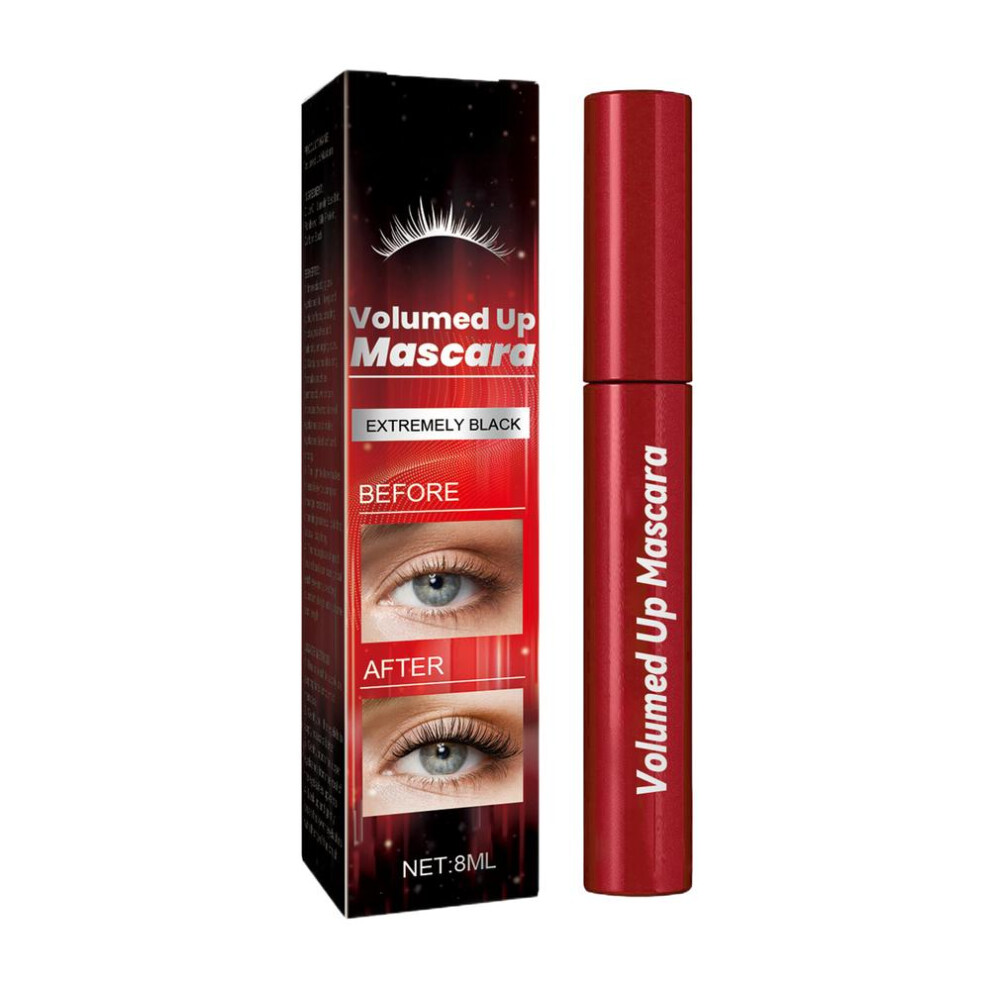 Rowjow Thick Mascara - Sweatproof, Curling & Conditioning For Lush Lashes