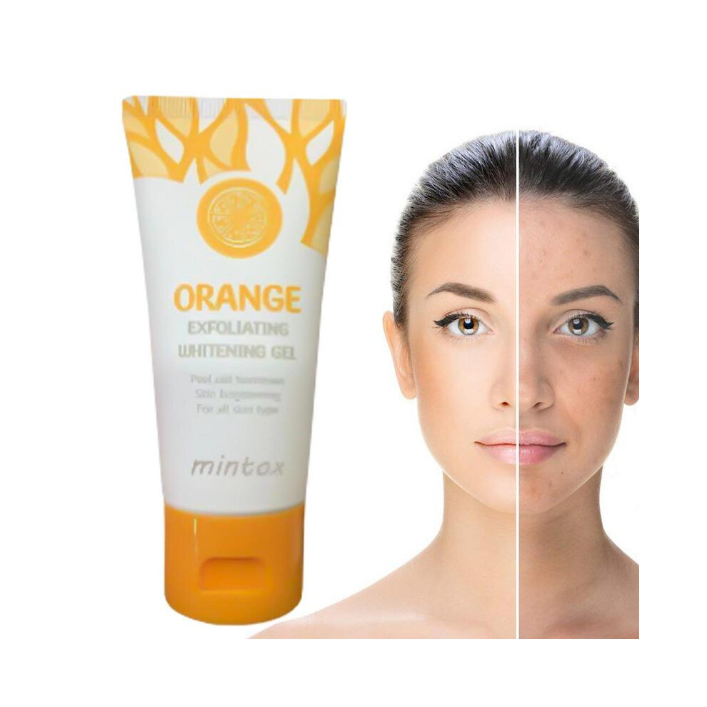 Orange Exfoliating Gel Dead Spot Remover Brighten Peeling Gentle Repair Scrub Whiten Hydrating Moisturizer Dead Skin Remover