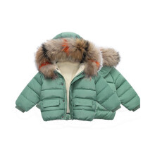 (Green, 5-6 Years) Baby Kids Girls Coat Jacket Padded Puffer Warm NEW
