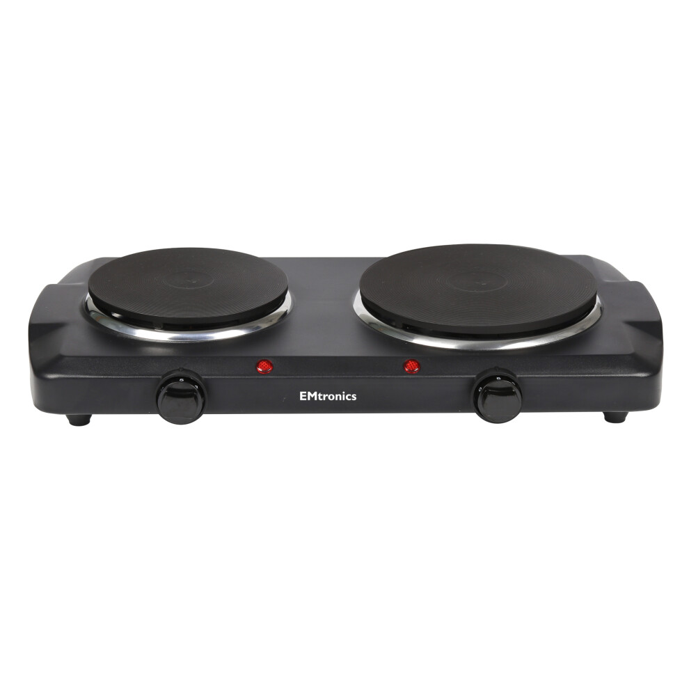 (Black, Double Plate) EMtronics Hot Plates