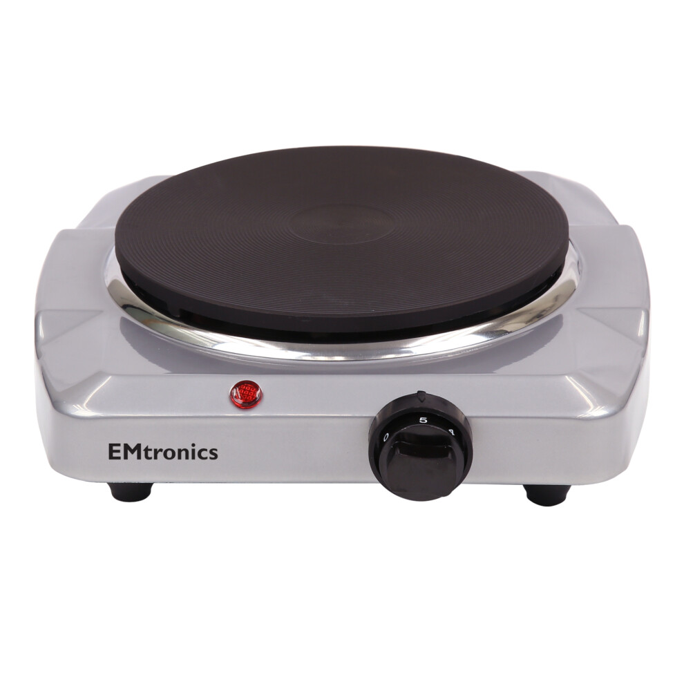 (Silver, Single Plate) EMtronics Hot Plates