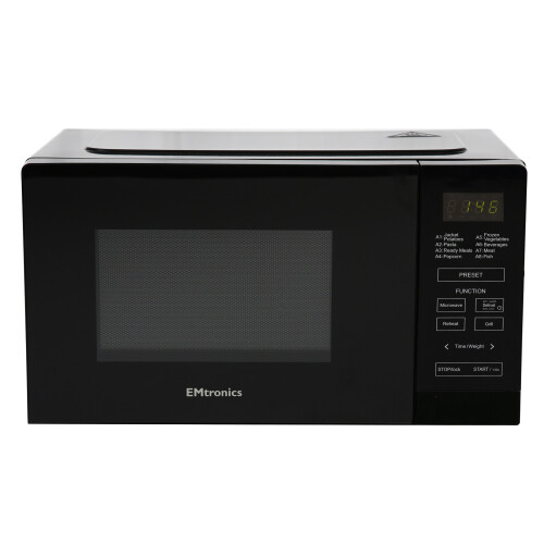 EMtronics EMtronics 20 Litre Microwave 700W with Grill - Black 1