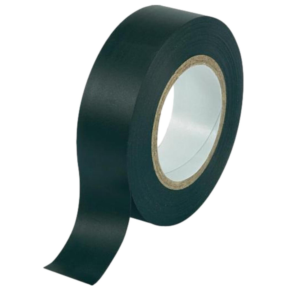 Taskar (, 2 Rolls) Electrical Insulation Tape Pvc Flame Retardant 19Mm X 20M Black