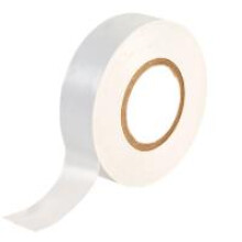 (WHITE, 2 ROLLS) Electrical Insulation Tape PVC Flame Retardant 19mm x 20m
