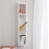 Noa and Nani Shelving Unit Wall Mounted Cube in Classic White 2