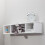 Noa and Nani Shelving Unit Wall Mounted Cube in Classic White 1