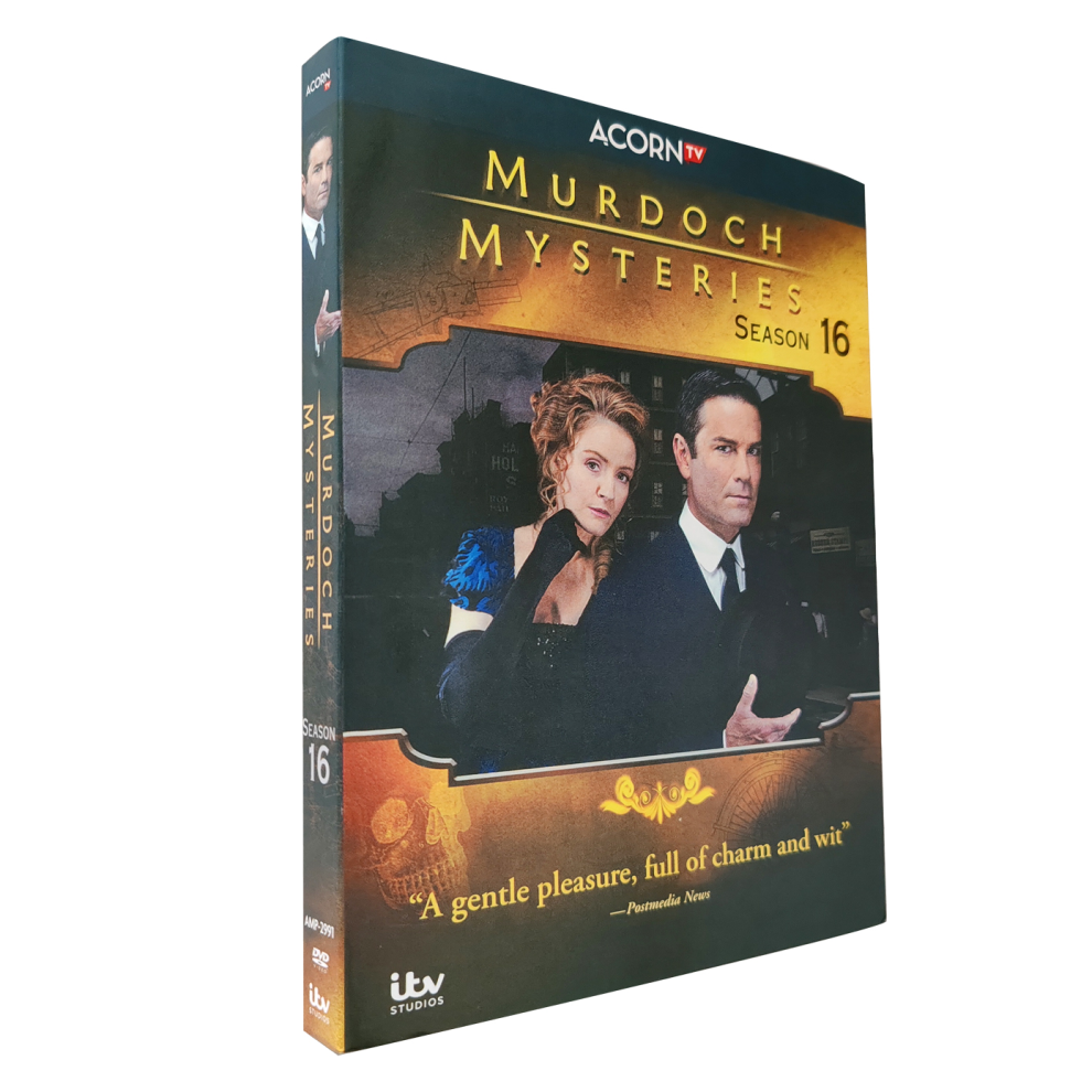 Murdoch Mysteries: Season 16 [ DVD] 5-DISC Box Set