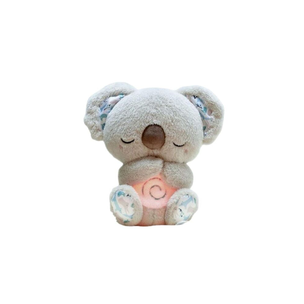 Cute Relief Koala Breathing Glowing Baby Sleeping Music Doll Soft Toy