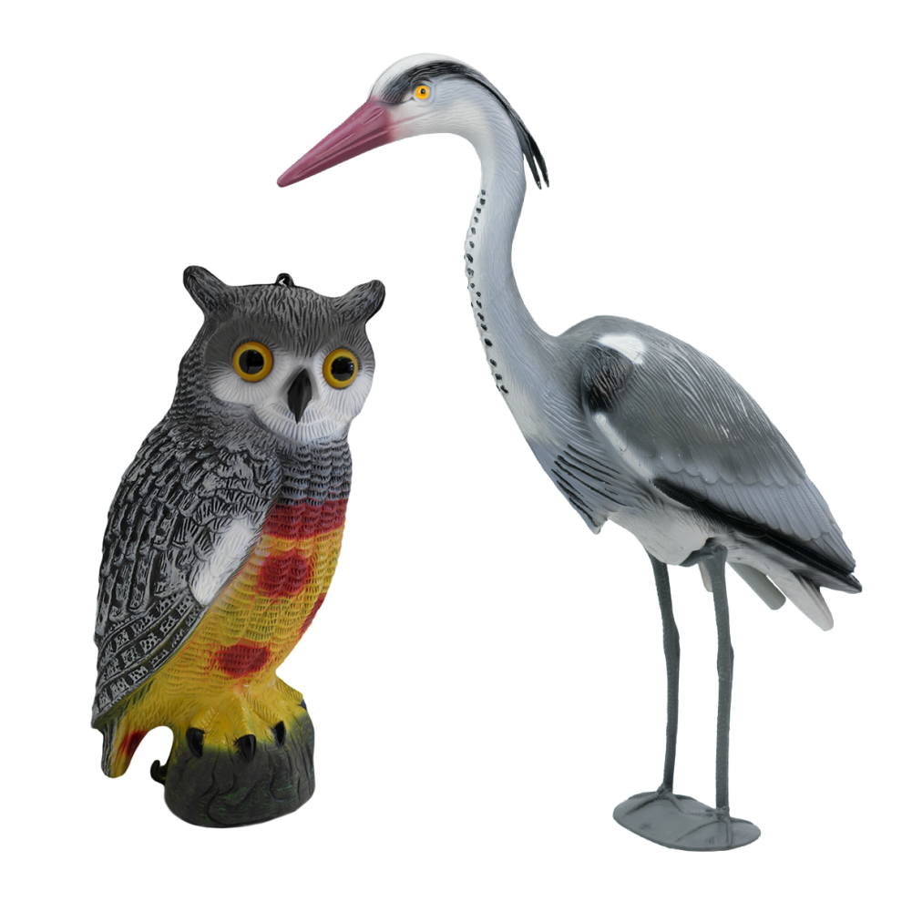Pisces Multi Pack Pond Decoy - Heron And Owl