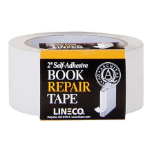 Lineco Book Repair Tape 5cm x 4.5m Self Adhesive White
