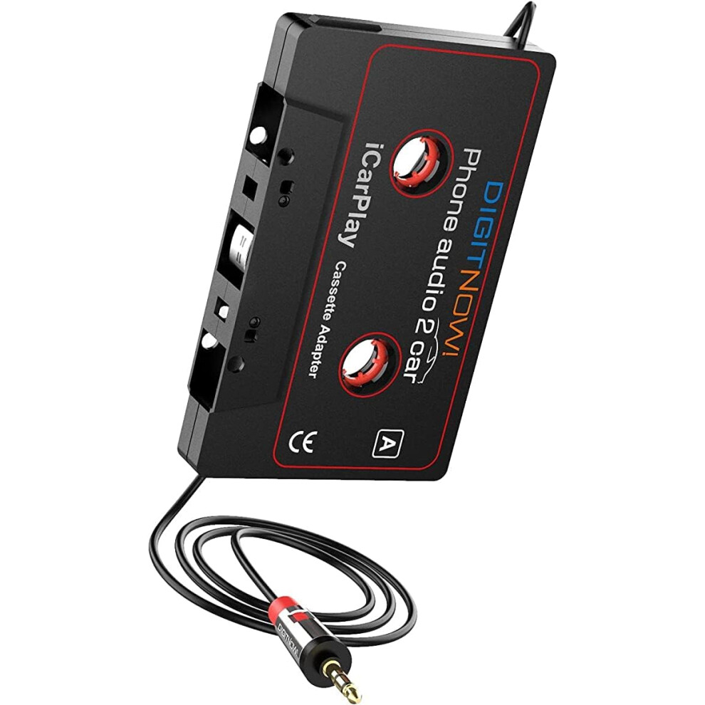 Digitnow Digitnow! Car Audio Cassette Adapter,3.5Mm Aux Universal Cable For Car
