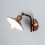 (Wall Light, Antique Copper) Litecraft Danica Lights With Shade - 2 Colours 3