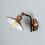 (Wall Light, Antique Copper) Litecraft Danica Lights With Shade - 2 Colours 4