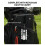Golf spike holder portable ball fork, tee mark green fork golf ball spike accessory storage/ 2pcs 10