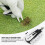 Golf spike holder portable ball fork, tee mark green fork golf ball spike accessory storage/ 2pcs 4