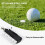 Golf spike holder portable ball fork, tee mark green fork golf ball spike accessory storage/ 2pcs 2