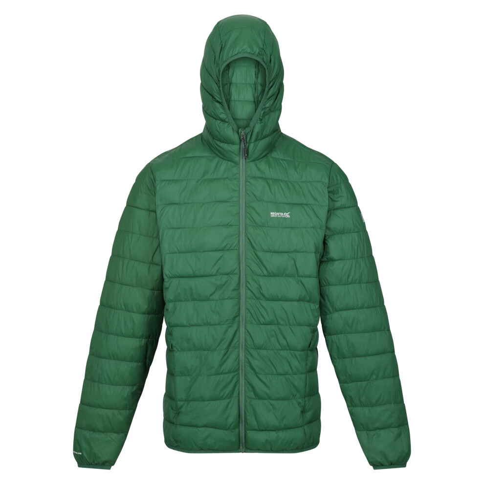 (S, Eden) Regatta Mens Hillpack Hooded Lightweight Jacket