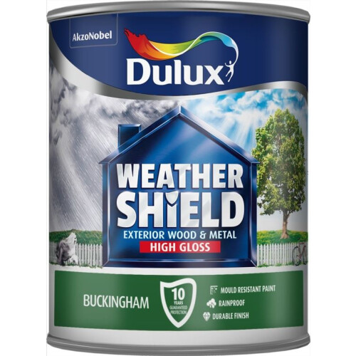 Dulux Dulux - Weathershield Exterior Gloss 750ml - Buckingham