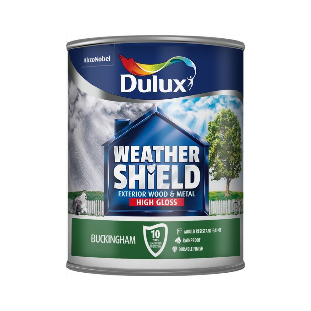 Dulux - Weathershield Exterior Gloss 750ml - Buckingham