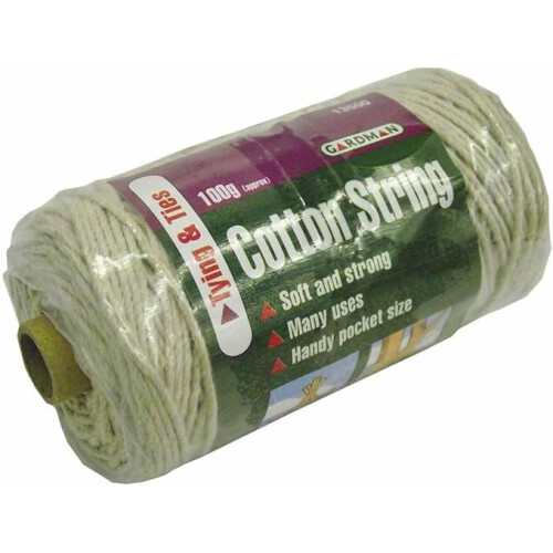 Gardman Gardman White Cotton String 100g