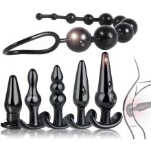 Butt Plug Silicone Anal Butt Plug Training Sex Toys for Couples Women