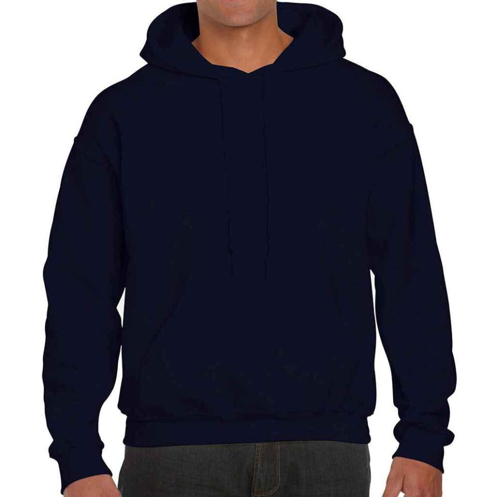 (L, Navy) Gildan Mens DryBlend Hoodie