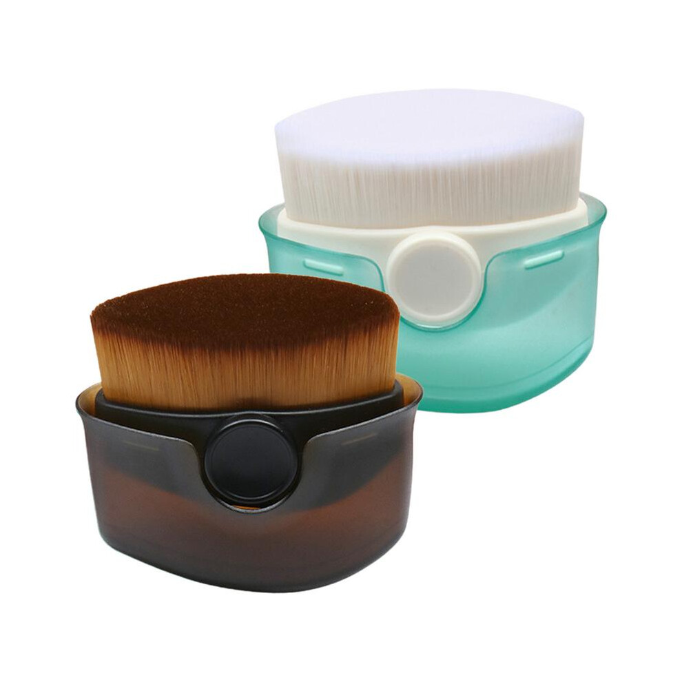 Rowjow Cyan/Blue ( Blue) Sunscreen Applicator For Kids Suntan Lotion With Soft Bristles Quick-Drying Foundation Makeup Brushes