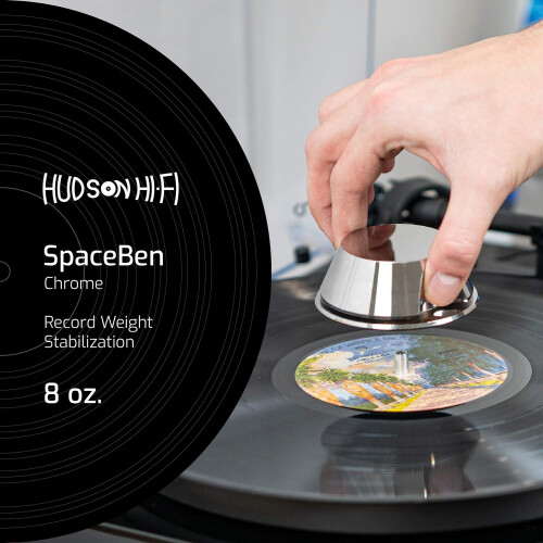 Hudson Hifi Little Ben Record Weight Stabilizer Chrome 1