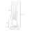 Homcom HOMCOM LED Lighted Full Length Mirror, Floor Standing Mirror with Storage Shelf 2