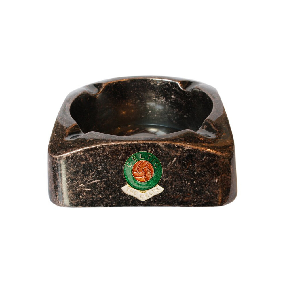 Glasgow Celtic Football Club Antique Effect Metal Ashtray