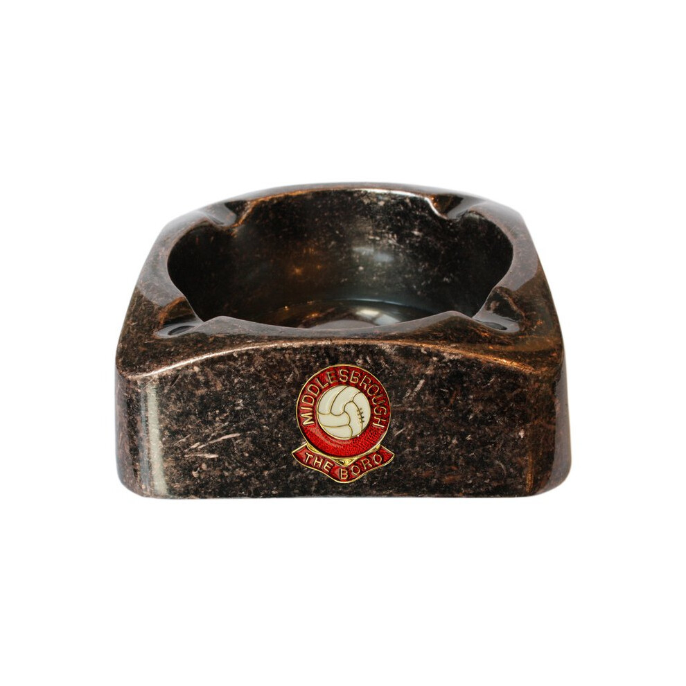 Knight Tools Middlesbrough Football Club Antique Effect Metal Ashtray