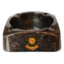Wolverhampton Wanderers Football Club Antique Effect Metal Ashtray