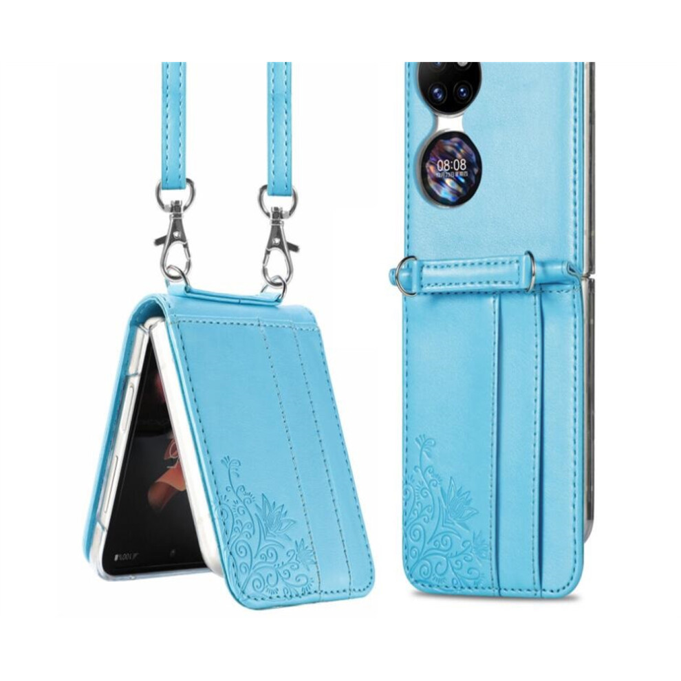 041 Phone Case Diagonal Strap Protective Case Suitable For Huawei P50pocket 766262035043
