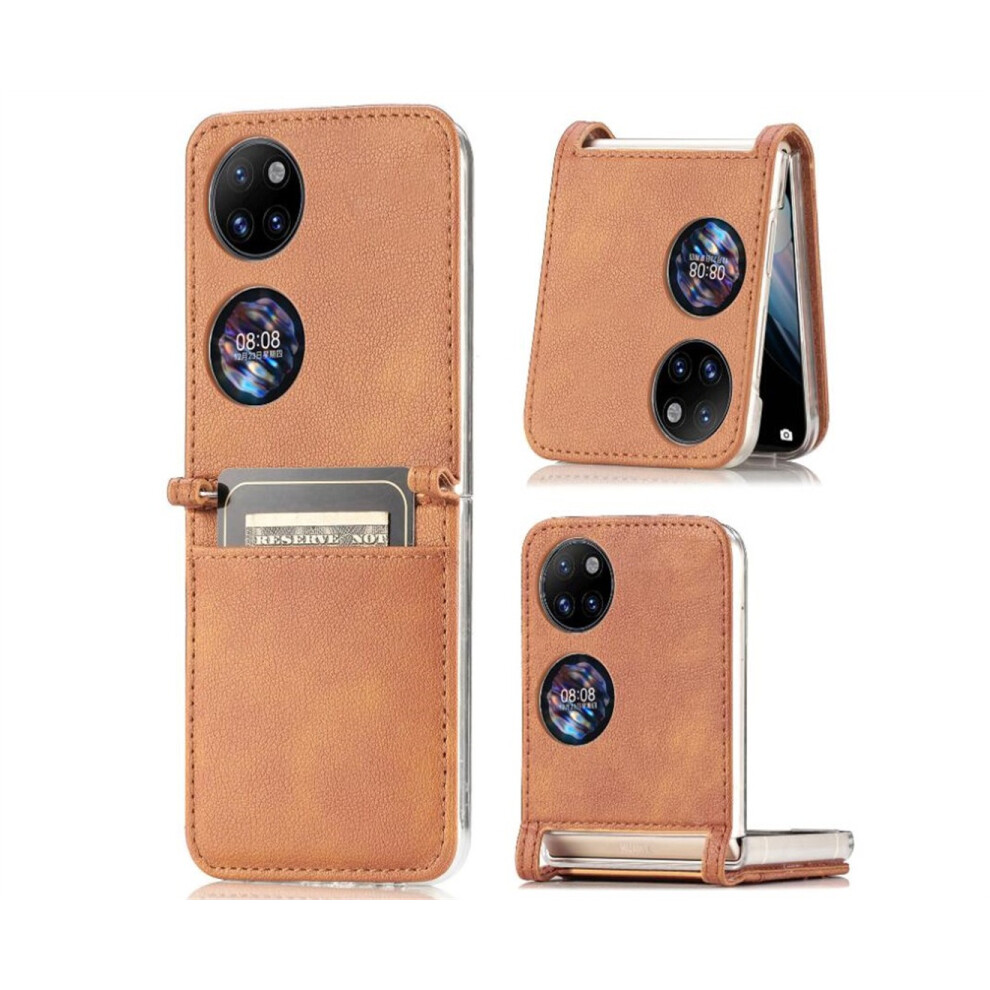 052 Phone Case Folding Screen Flip Phone Case Suitable For Huawei P50pocket 766262035265