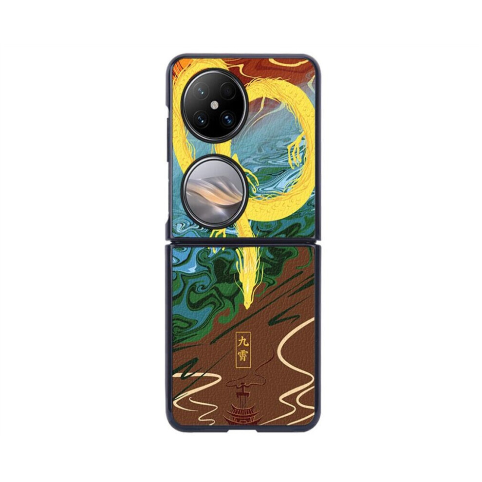 065 Creative Phone Case Anti Drop Protective Case Suitable For Huawei P50pocket 766262035524