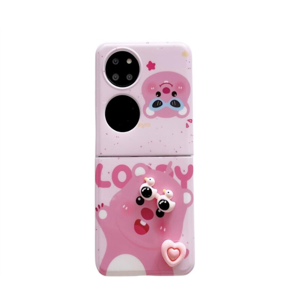 085 Cute Cartoon Phone Case Folding Protective Case Suitable For Huawei Pocket 2 766262035937