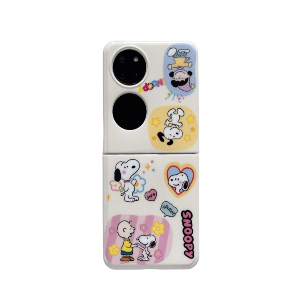 088 Cute Cartoon Phone Case Folding Protective Case Suitable For Huawei Pocket 2 766262035999