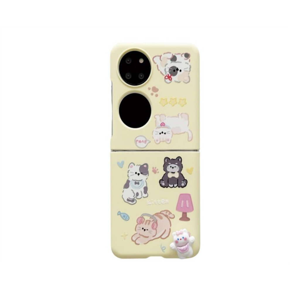094 Cartoon Phone Case Folding Protective Case Suitable For Huawei Pocket 2 766262036118
