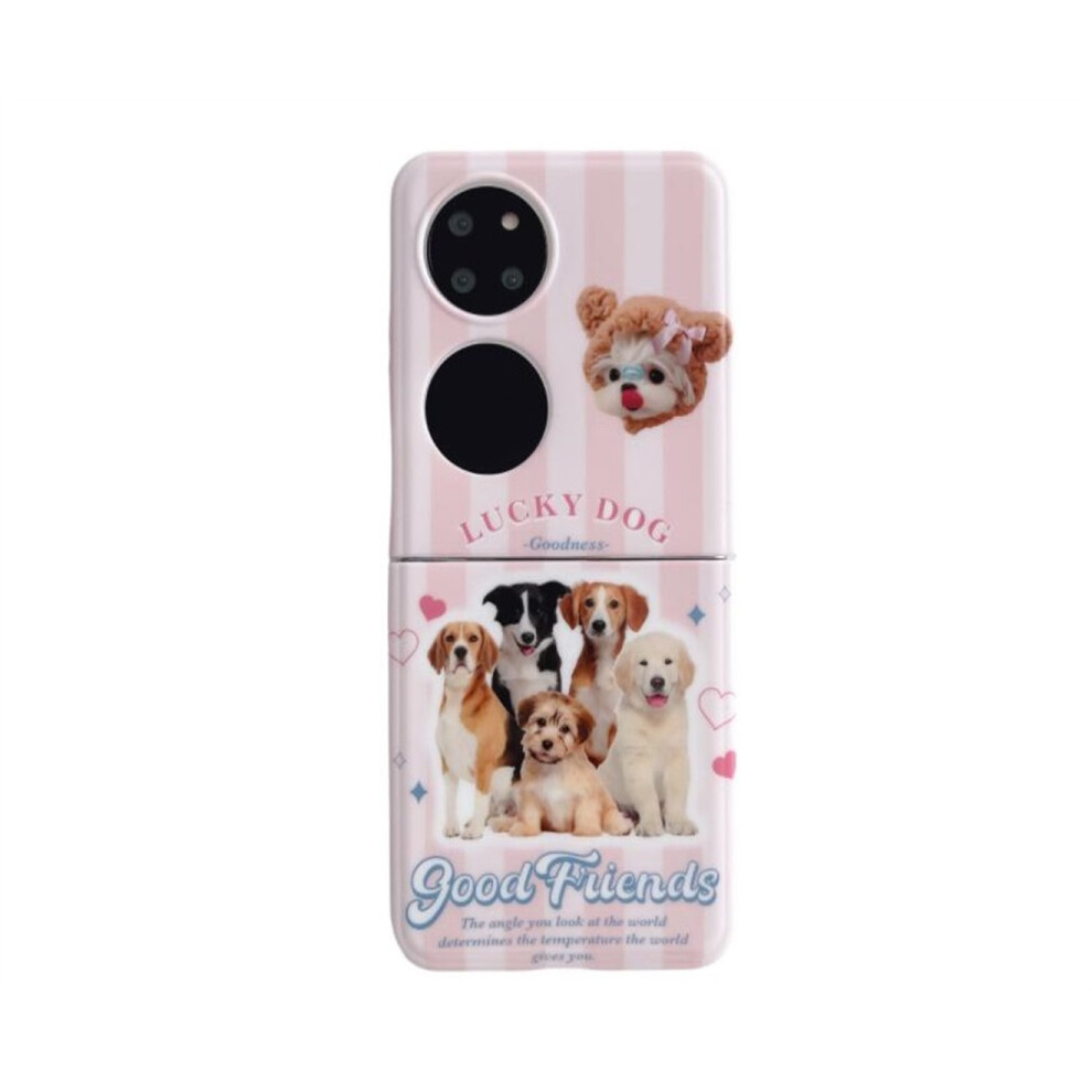 0110 Cartoon Cute Phone Case Anti Drop Suitable For Huawei P50pocket 766262036422